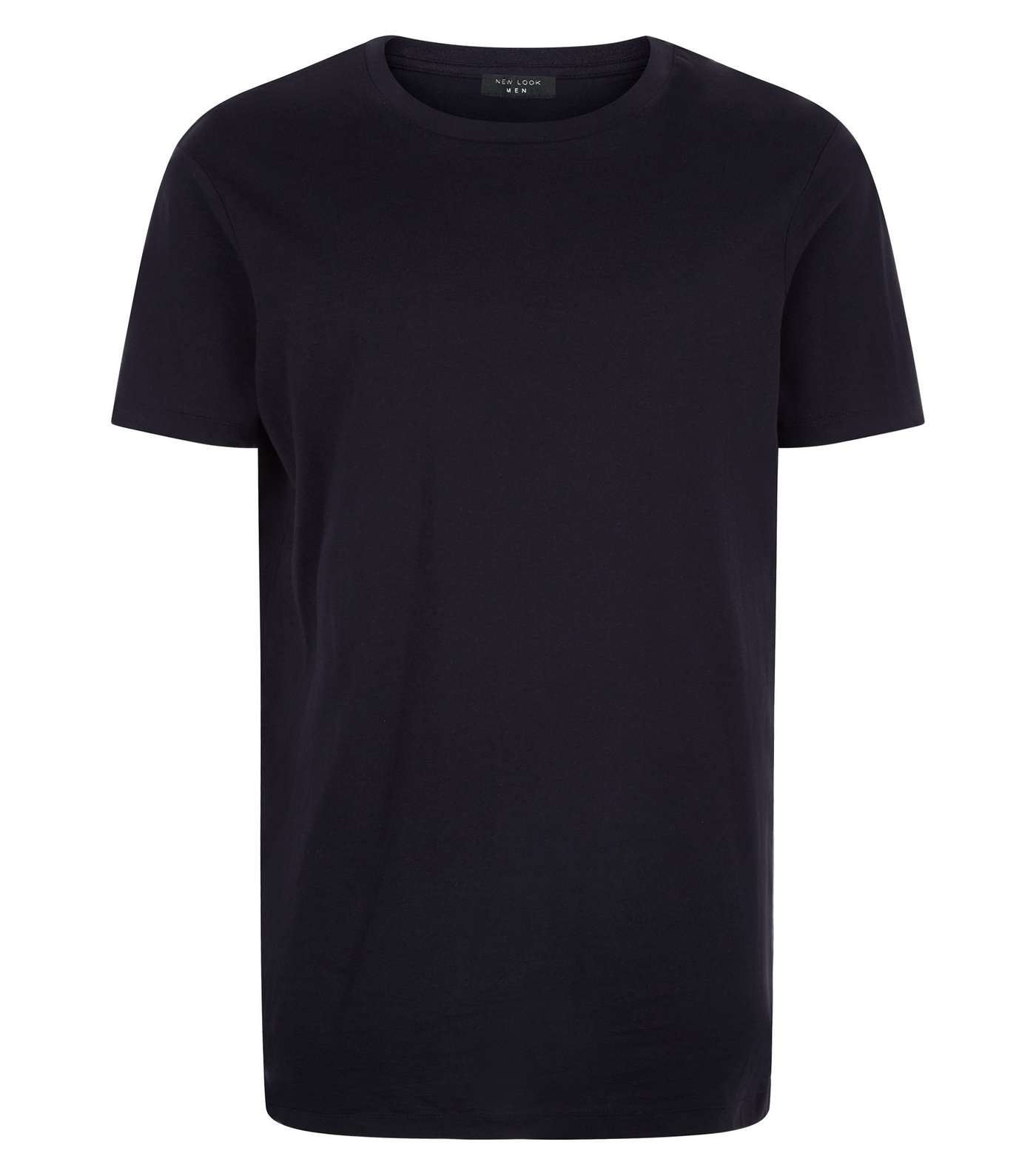 Black Longline T-Shirt Image 4