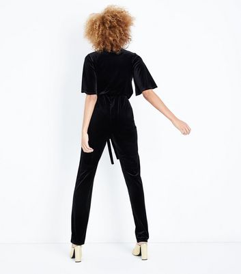 tall velvet jumpsuit