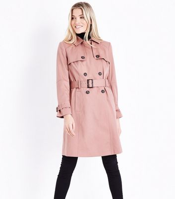 Pink macs shop and trench coats