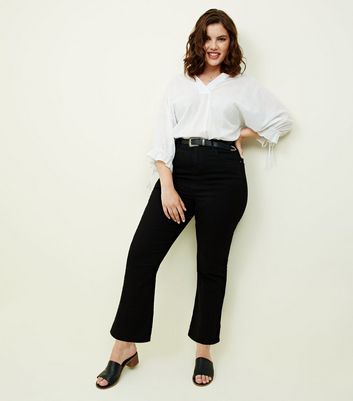 new look curves bootcut jeans