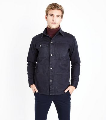 navy worker jacket