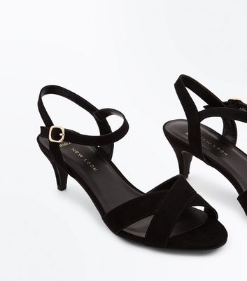 new look kitten heel sandals