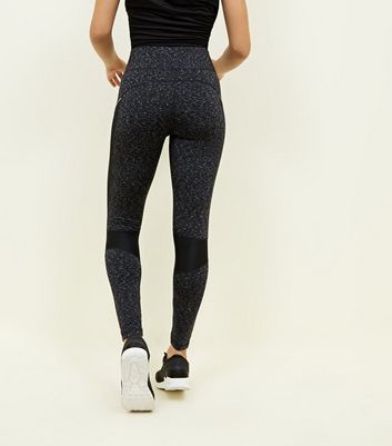 grey marl gym leggings