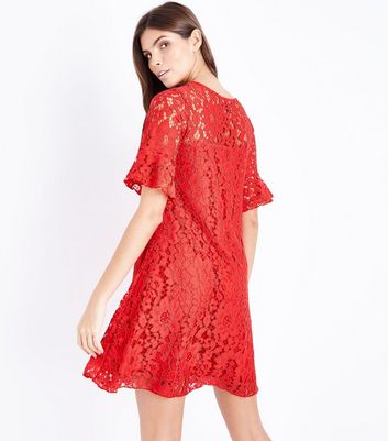 new look red dress sale