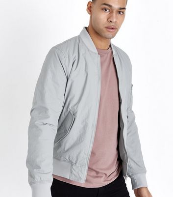 mens grey harrington jacket