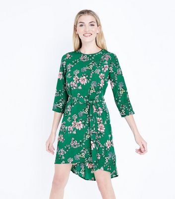 new look green floral