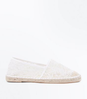 espadrille dentelle