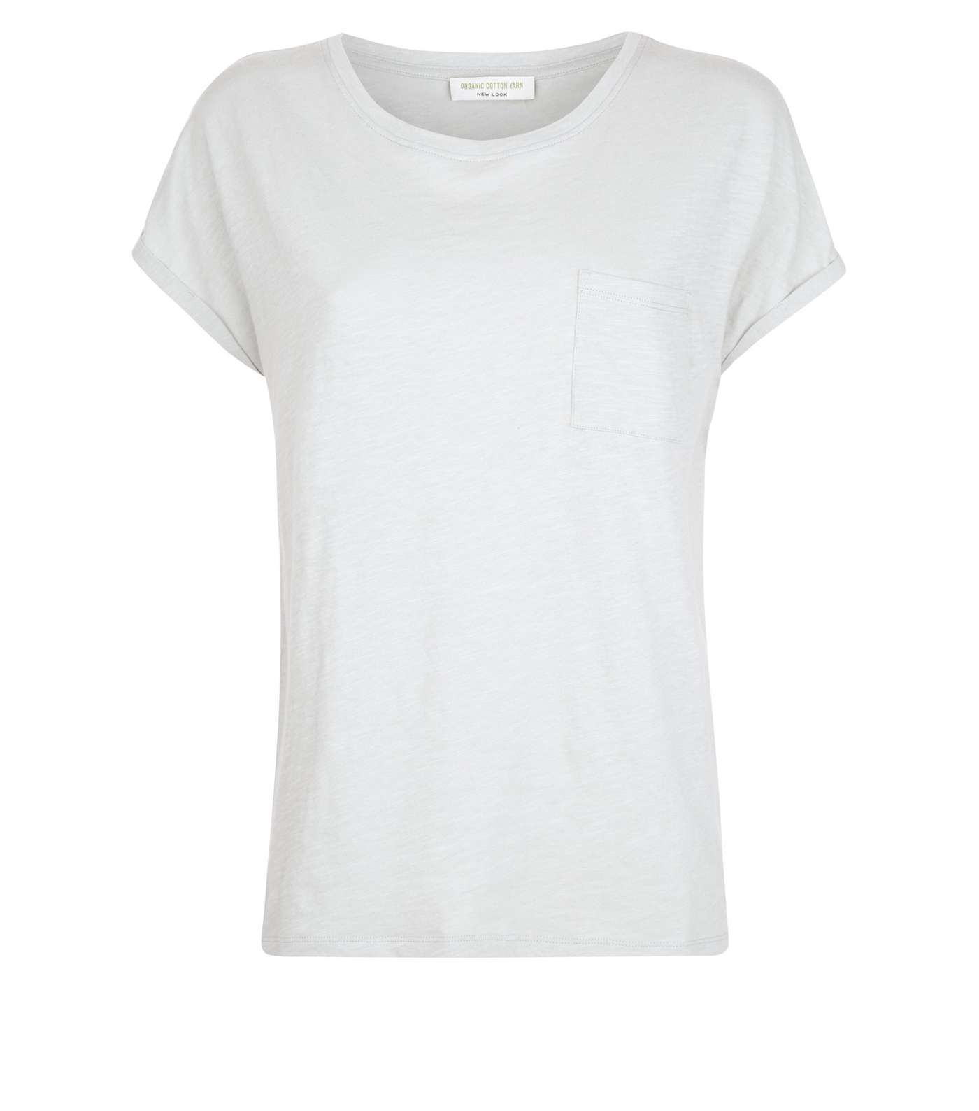 Green Organic Cotton Pocket Front T-Shirt Image 4