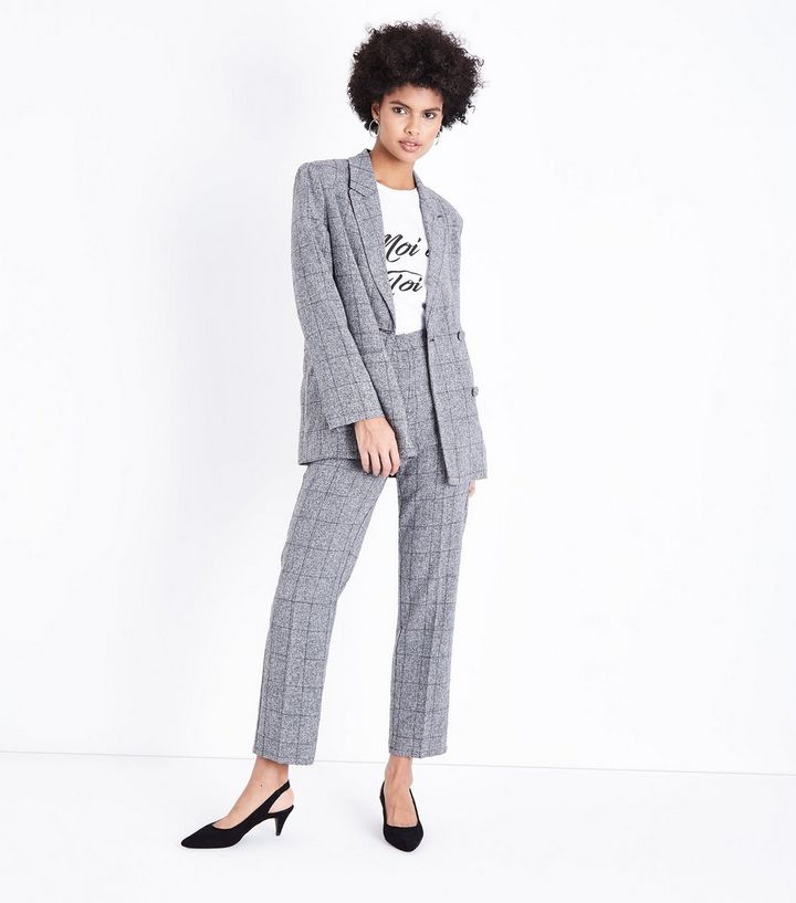 Parisian Pantalon De Costume Gris à Carreaux Ajouter à La Wishlist Supprimer De La Wishlist