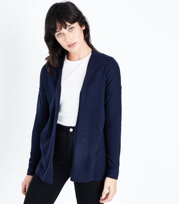new look navy cardigan
