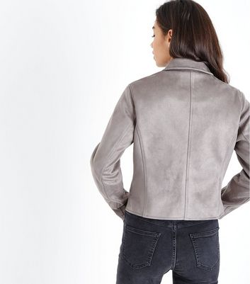 petite suedette jacket