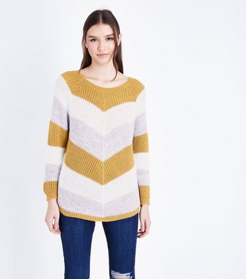 New look chevron jumper best sale