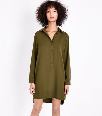 long tunic shirt dress