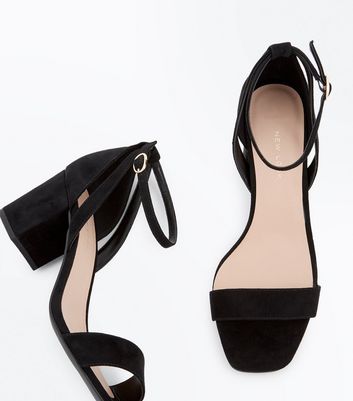 wide fit heels new look