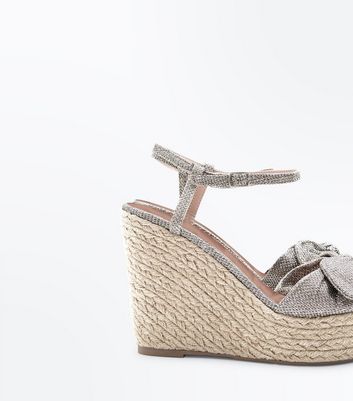 newlook gold wedges