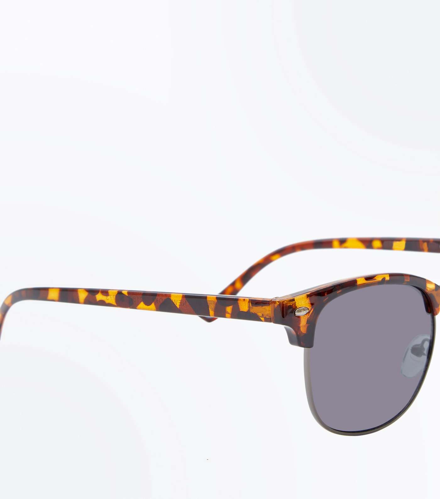 Brown Retro Sunglasses Image 4