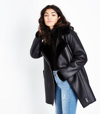 new look aviator jacket petite