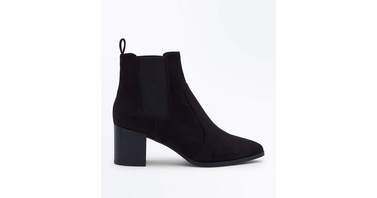 suedette chelsea boots
