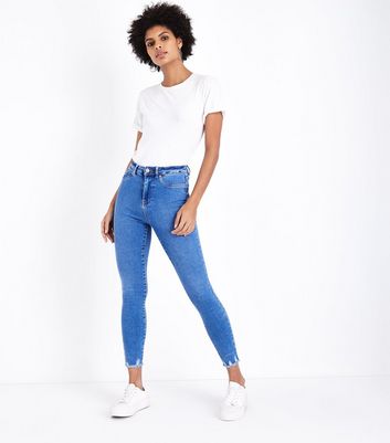 new look super high waisted jeans