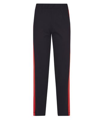 ladies joggers with side stripe