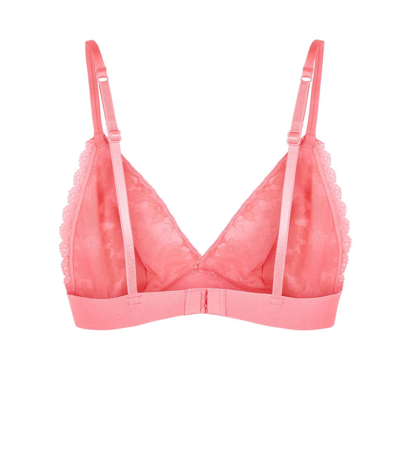 Mid Pink Lace Bralette Image 4