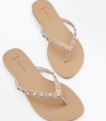 wide fit flip flops