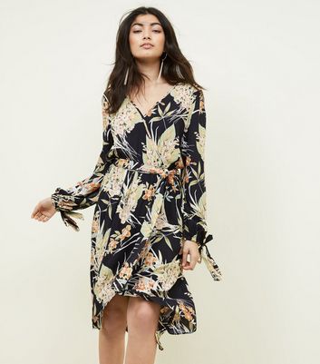 new look floral midi dress