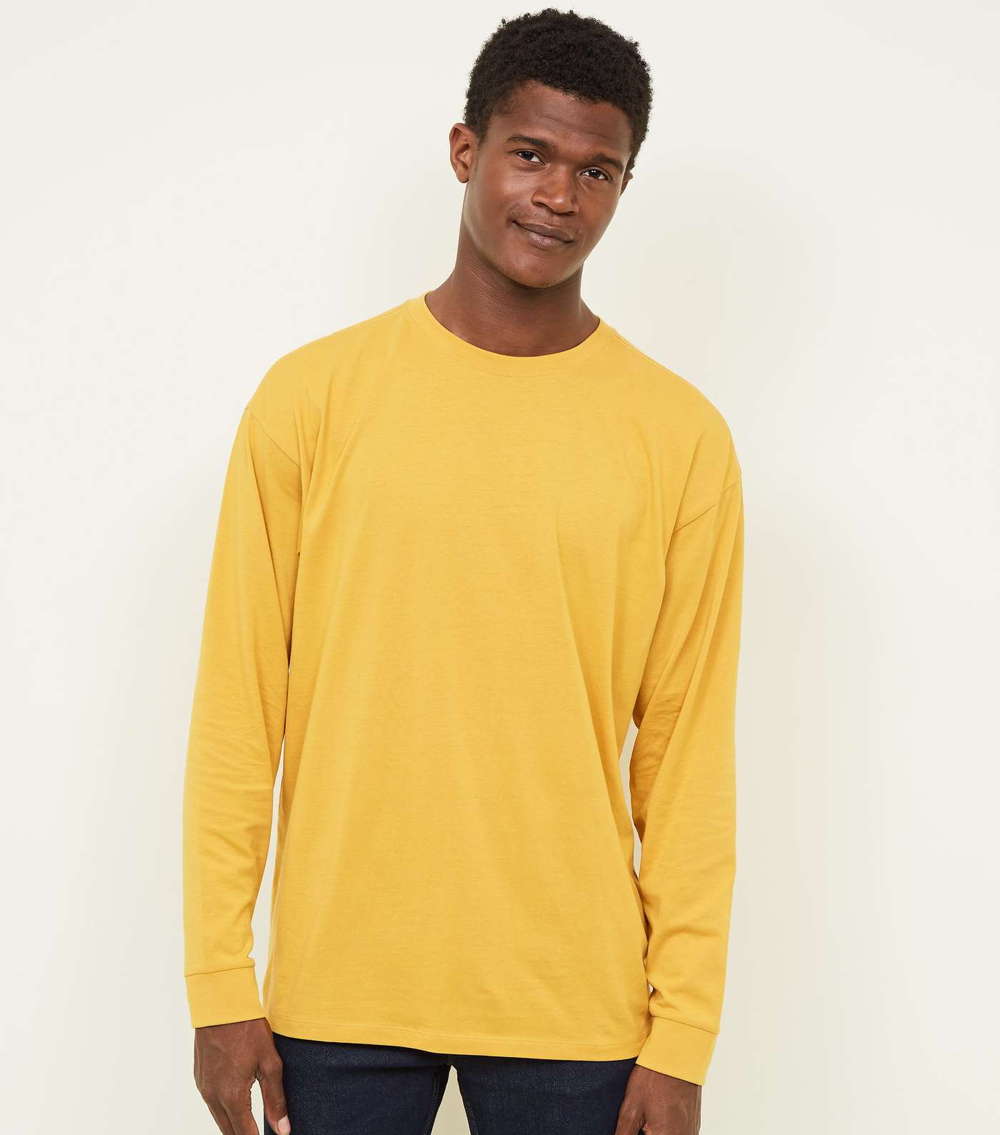 Yellow Cuffed Long Sleeve T-Shirt
