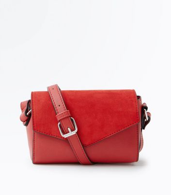 red handbags new look