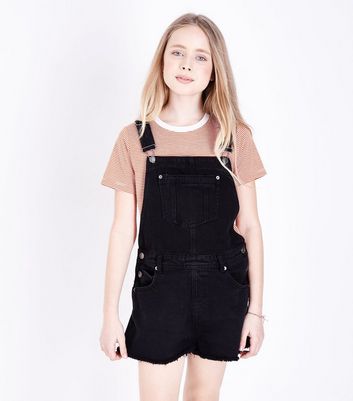 new look girls dungarees