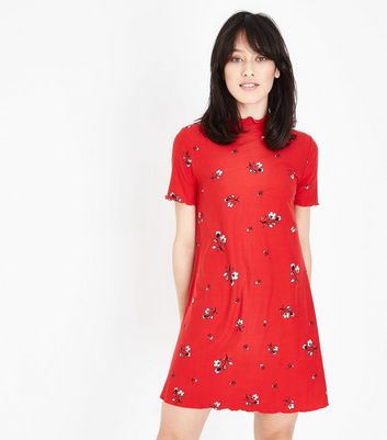 new look red dress sale