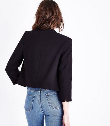 light weight black blazer