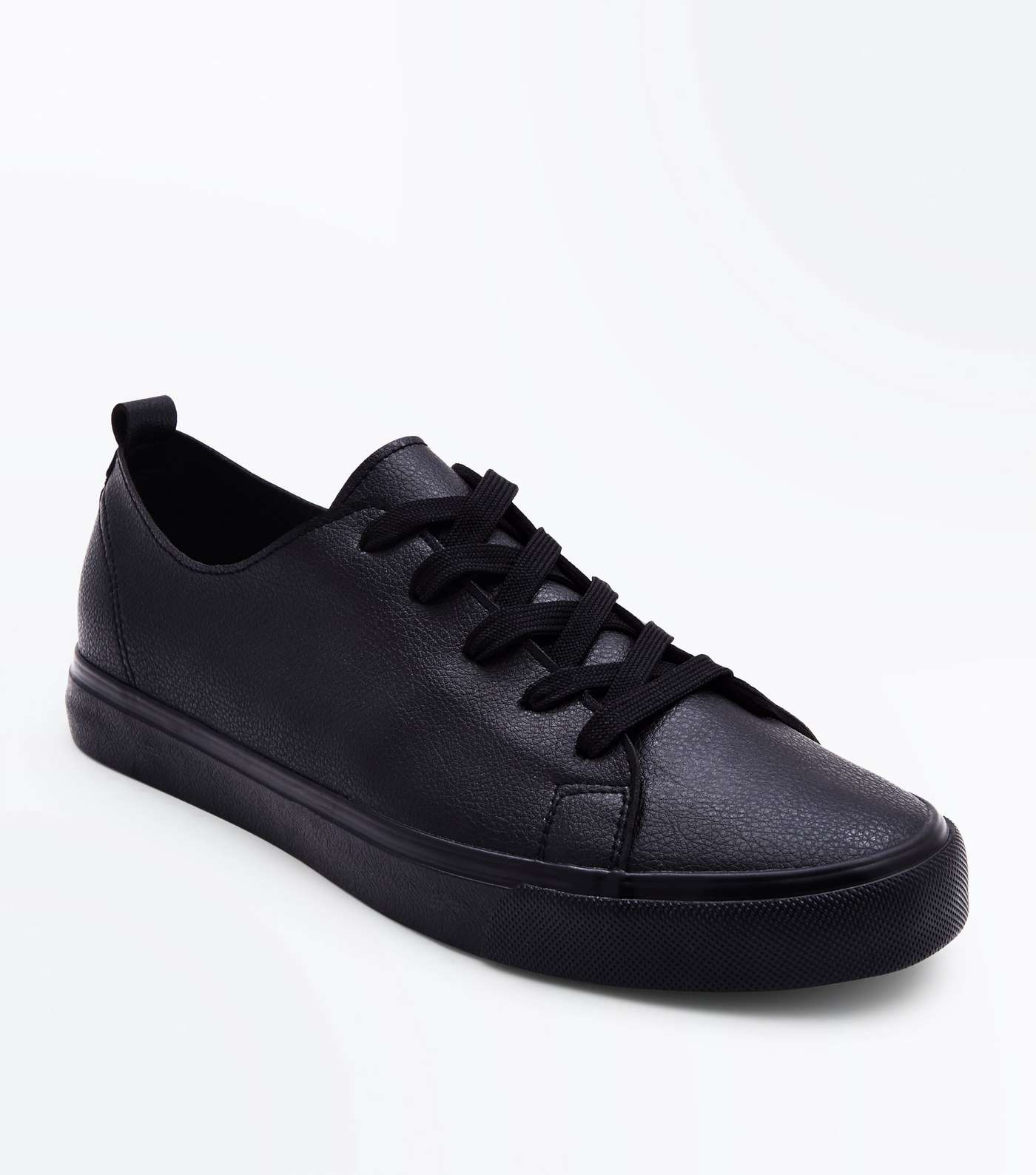 Black Low Top Trainers