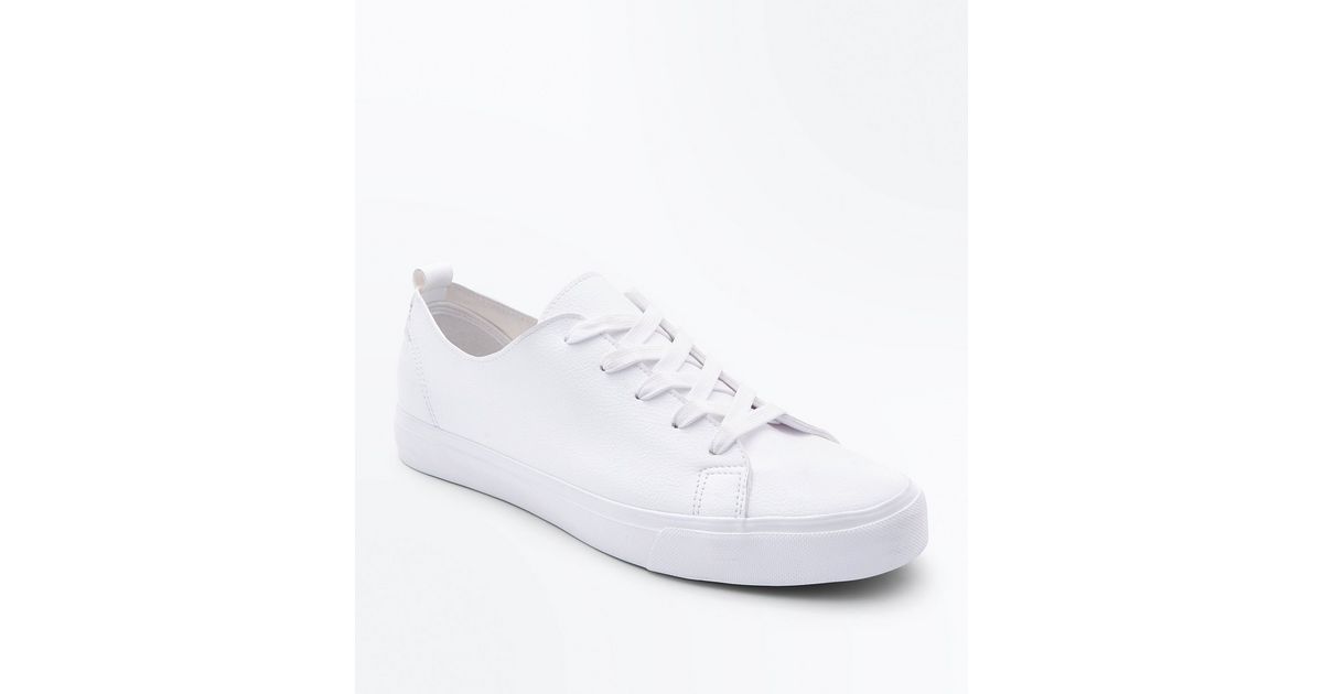 White Low Top Trainers | New Look