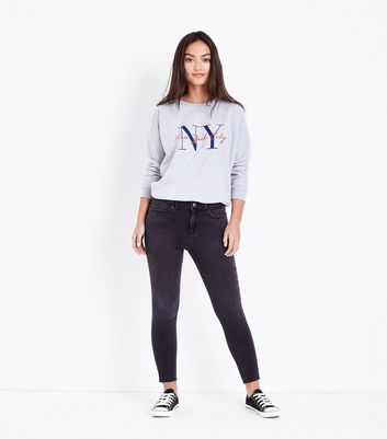 Fray discount skinny jeans