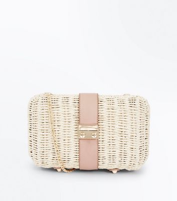 new look wicker bag