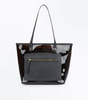 black clear bag