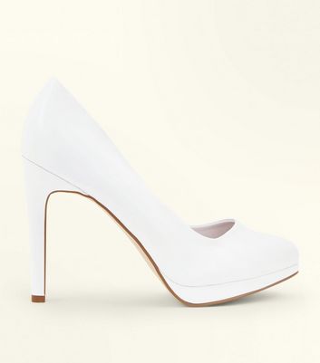 White round clearance toe heels