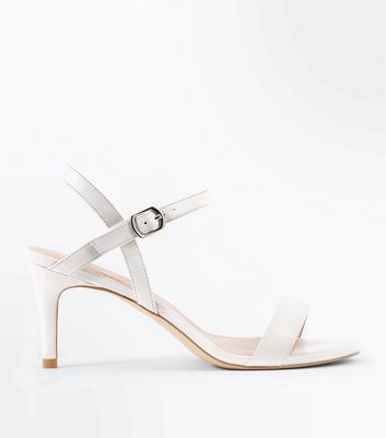 new look white sandals