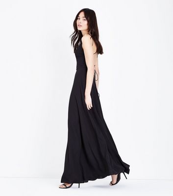 new look strappy back maxi dress