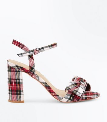 tartan shoes new look