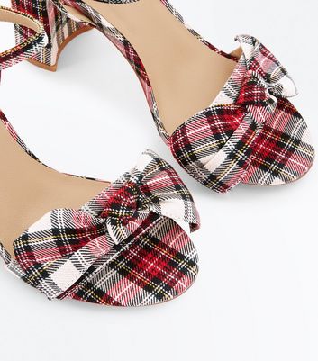 tartan shoes new look