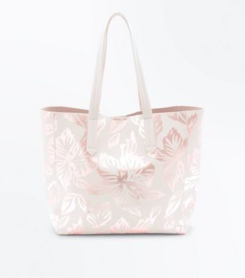 Rose gold beach outlet bag