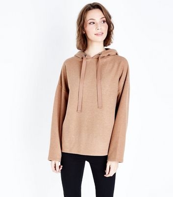 thin knit hoodie