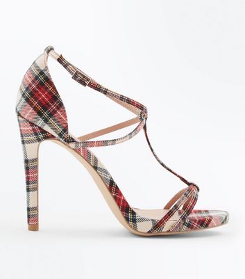 tartan shoes new look