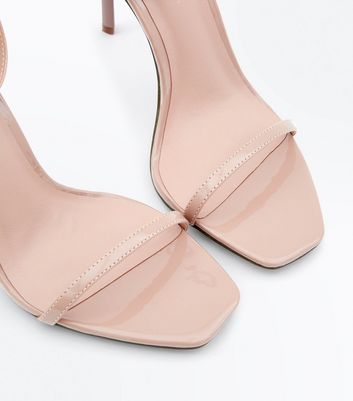 nude shoes new look
