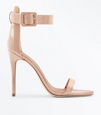 Nude 2025 buckle heels