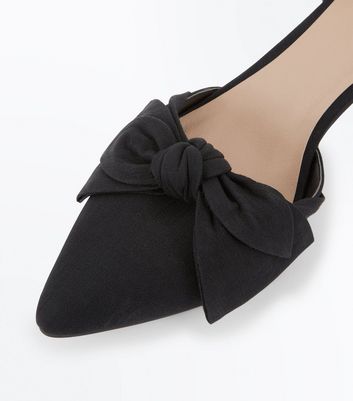 pointed kitten heels