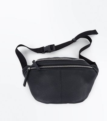 New look cheap black bum bag