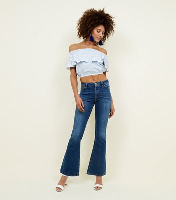 Jean évasé bleu | New Look